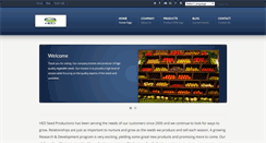 Desktop Screenshot of hedseeds.com